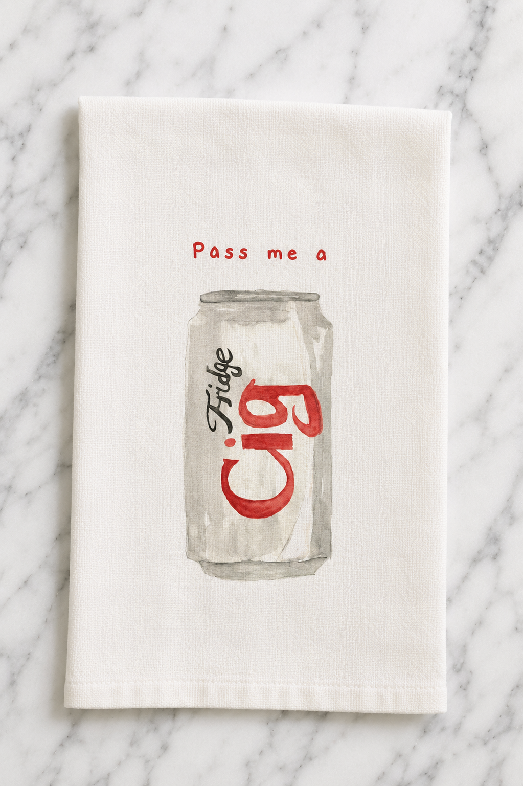 Fridge Cig Tea Towel