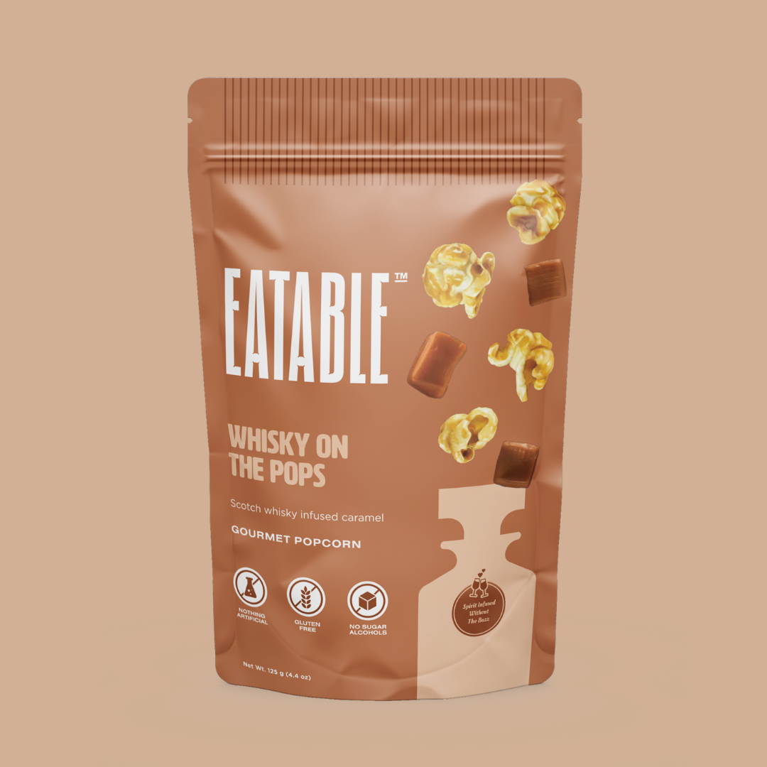 Whisky on the Pops 🥃 Gourmet Caramel Popcorn