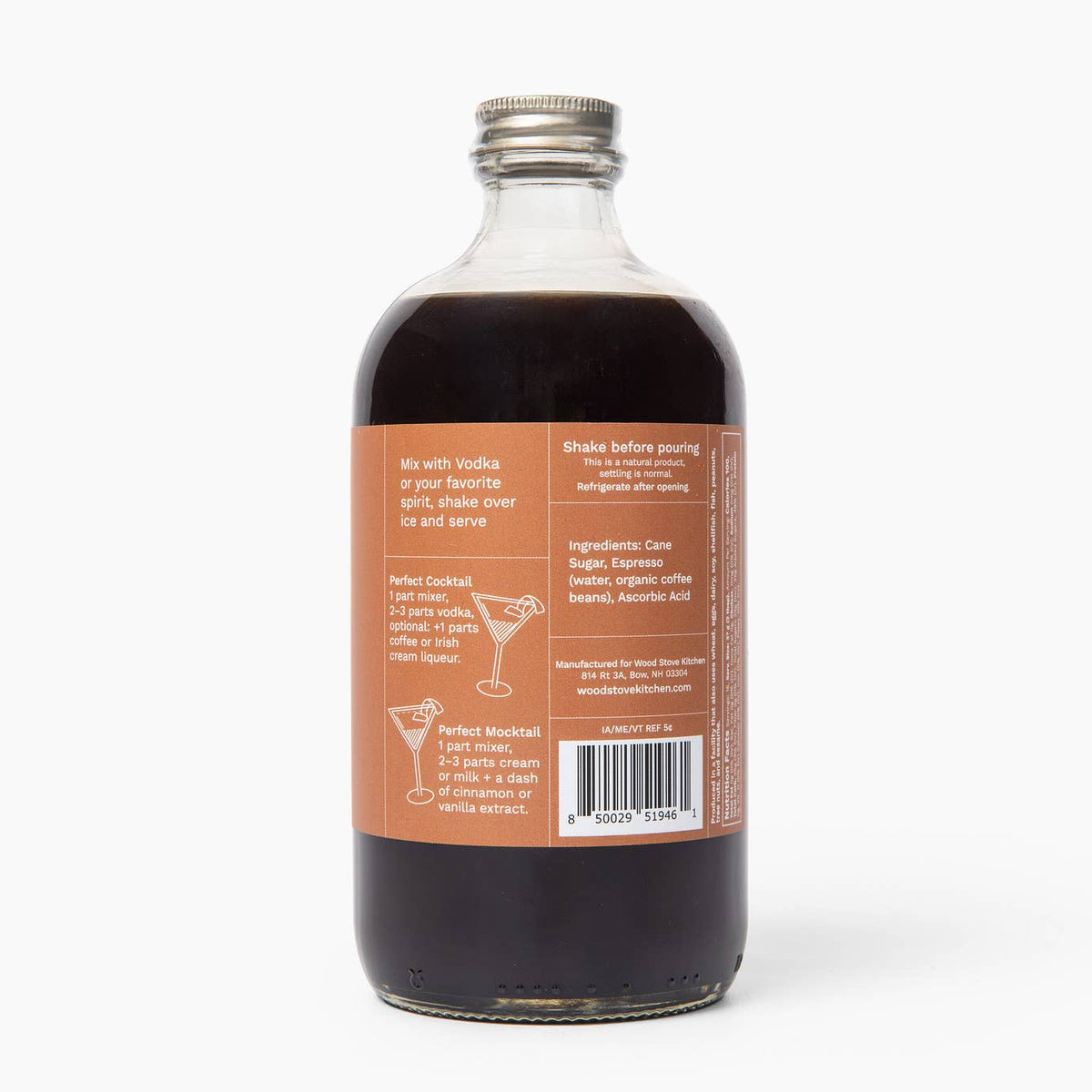 Espresso Martini Cocktail & Mocktail Mixer, 16 fl oz