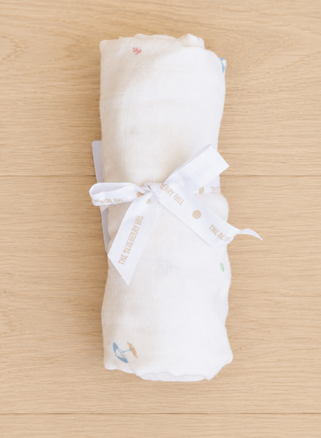 Organic Muslin Swaddle - Beach