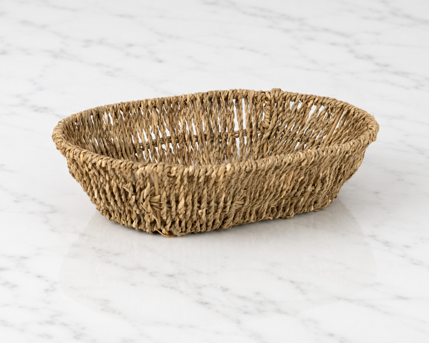 Oval Seagrass Bowl Basket