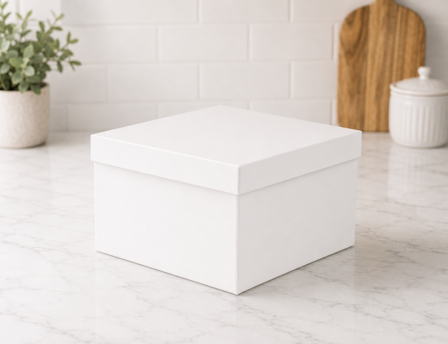 Deluxe White Gift Box