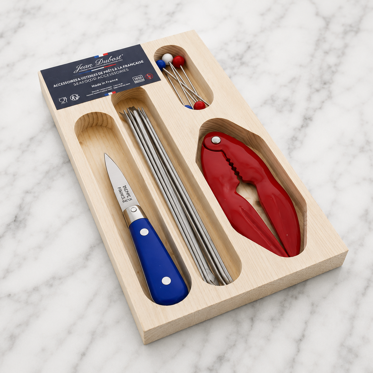 Jean Dubost 4 Piece Seafood Set