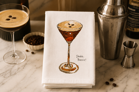 Espresso Martini Tea Towel