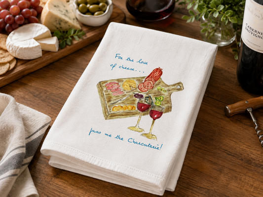 Charcuterie Board Tea Towel