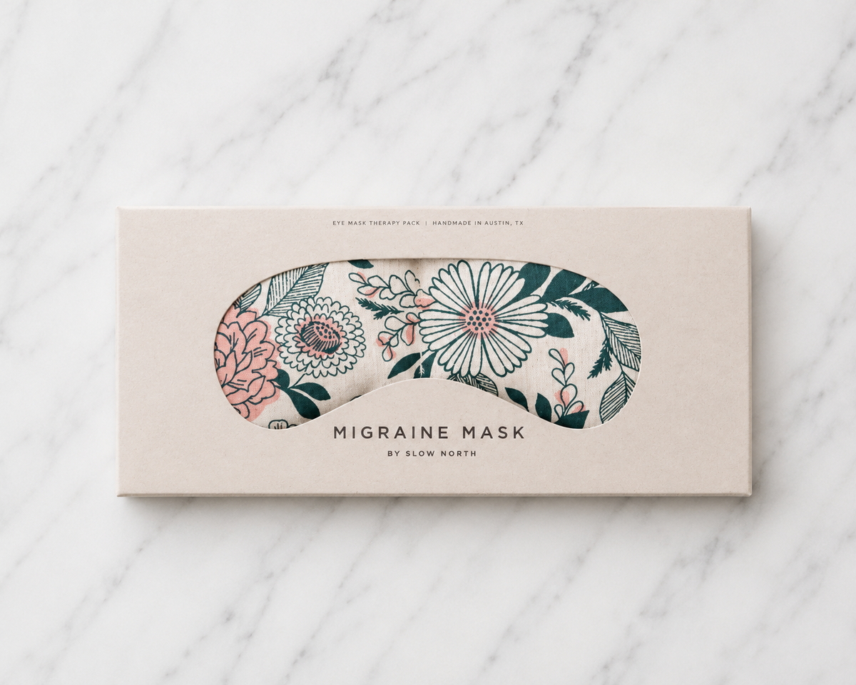 Eye Mask - Hidden Falls | Spa Eye Pillow, Weighted