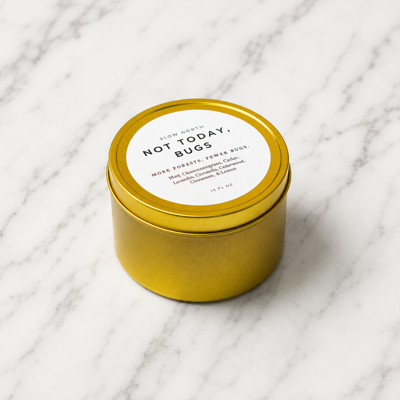 Not Today, Bugs - Mosquito Candle