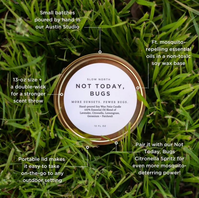 Not Today, Bugs - Mosquito Candle