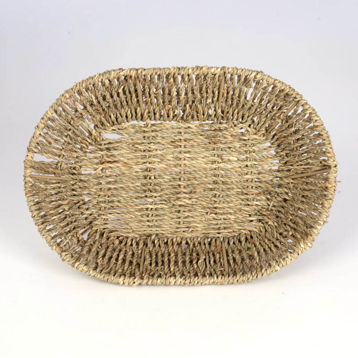 Oval Seagrass Bowl Basket