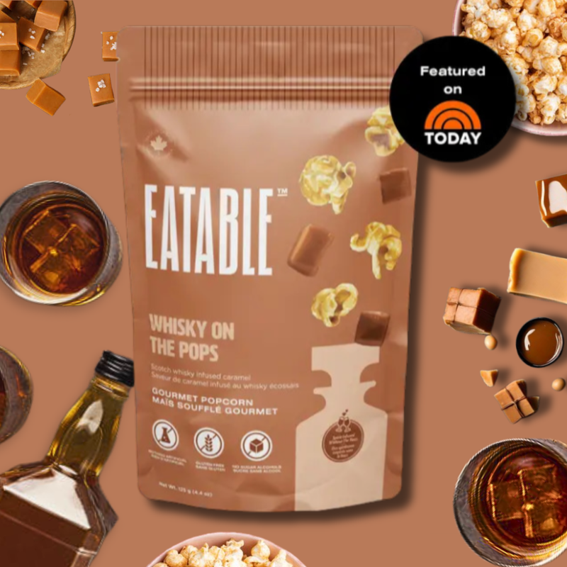 Whisky on the Pops 🥃 Gourmet Caramel Popcorn